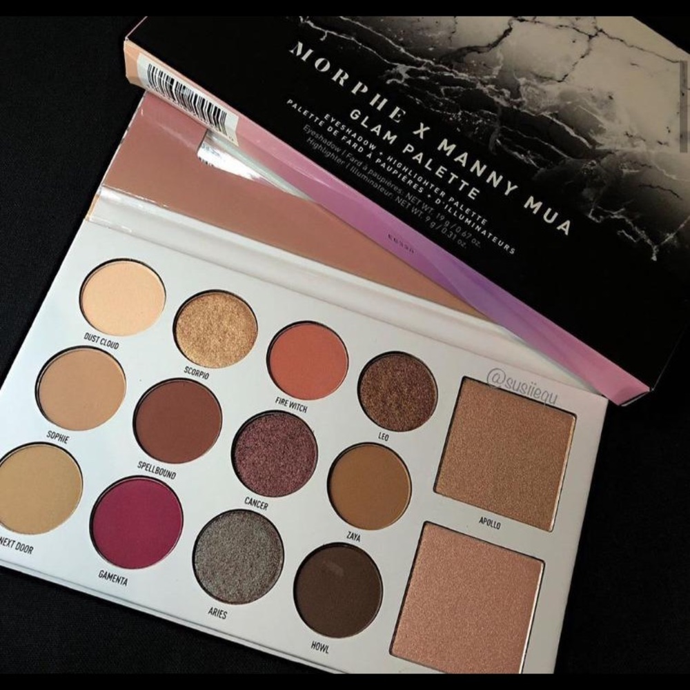 Mannyxmorphe palette